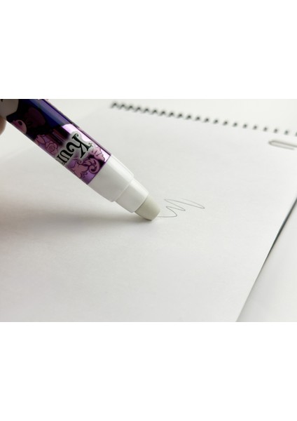 Orijinal Sanrio Kuromi Lisanslı Kapaklı Tüp Silgi – Mor ve Pembe Tasarım, Çocuk ve Yetişkin Kullanıma Uygun, Okula Hazırlık Kalemlik fırsatları