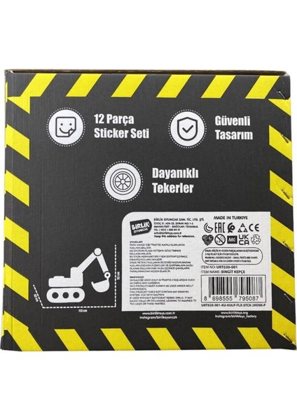 Bingit Mini Ekskavatör-Sür Kaz Oyna Kepçe-Kum Parkı Kepçesi