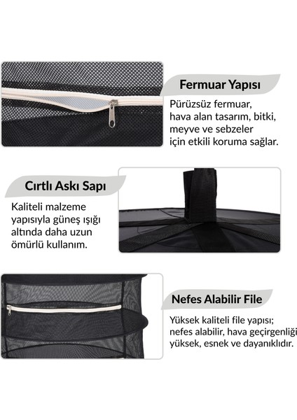 1 Katlı Fermuarlı Meyve Sebze Bitki Kurutma Filesi | Katlanabilir Meyve Sebze Bitki Doğal Kurutma Sepeti modelleri