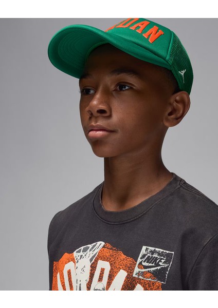 Nıke Jordan Jdb Mj Throwback Slam Ss Tee Erkek Çocuk Tişört 95F225 modelleri