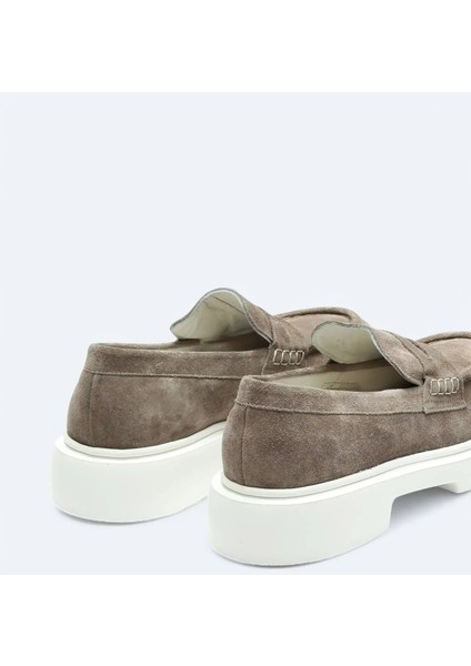 Vizon Süet Smart Casual Loafer fırsatları