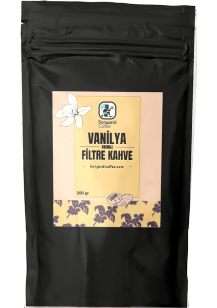 Vanilya Aromalı Filtre Kahve Seti 5X200G (Öğütülmüş) fiyatları