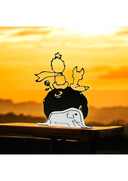 3D Dekorasyon Ürünü Küçük Prens modelleri