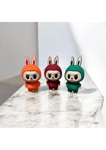 3D Labubu 3lü Set