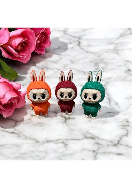 3D Labubu 3lü Set fırsatları
