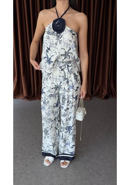 Desenli Saten Takım modelleri