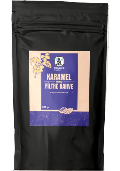Karamel Aromalı Öğütülmüş Filtre Kahve Seti 5X200G (Öğütülmüş) fiyatları