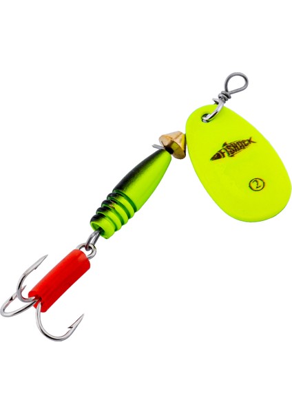 Döner Kaşık - Fishack Glidex - Limon - 5g - No:2 - Alabalık/turna/levrek Olta Kaşığı