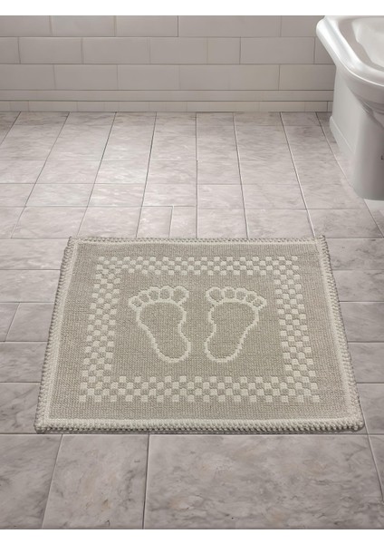 Pamuk Dokuma Süper Emici Banyo Ayak Paspası 40X60
