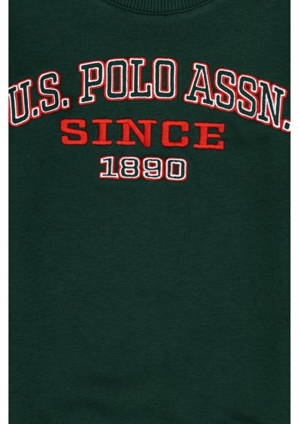 Erkek Çocuk Koyu Yeşil Sweatshirt 50313843-VR079 modelleri