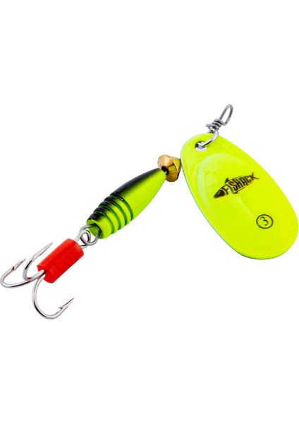 Döner Kaşık - Fishack Glidex - Limon - 7g - No:3 - Alabalık/turna/levrek Olta Kaşığı