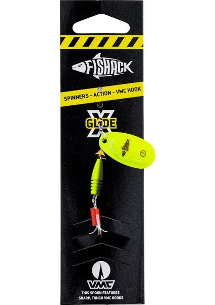 Döner Kaşık - Fishack Glidex - Limon - 7g - No:3 - Alabalık/turna/levrek Olta Kaşığı modelleri