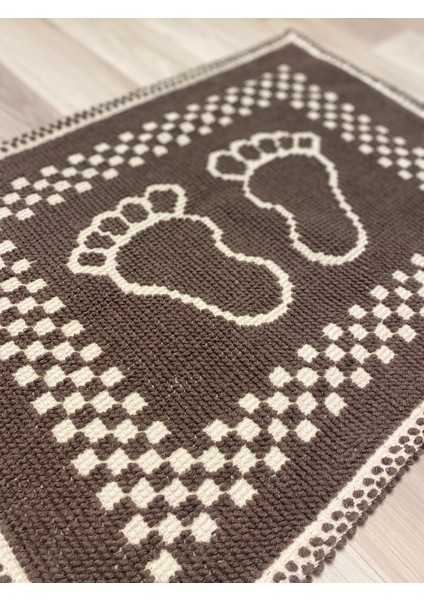 Pamuk Dokuma Süper Emici Banyo Ayak Paspası 40X60 modelleri