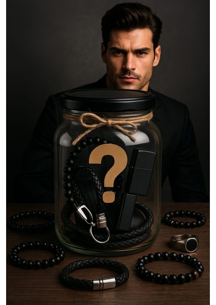 Erkek Sürpriz Kavanoz Hediyelik