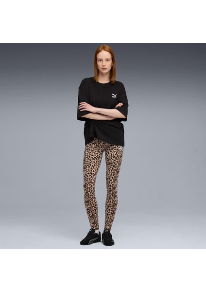 Essentials Animal Print Kadın Tayt modelleri