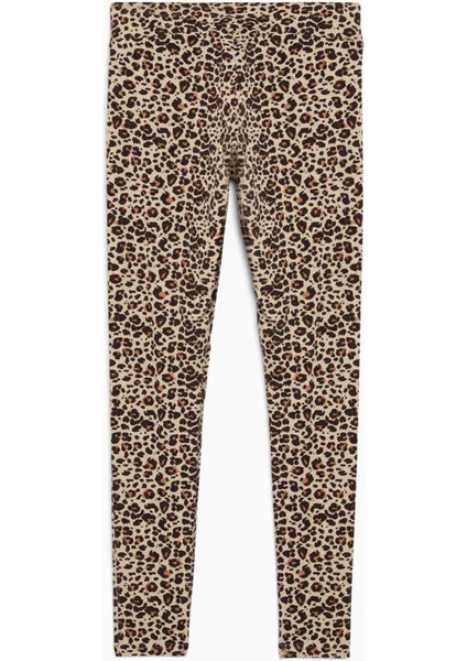 Essentials Animal Print Kadın Tayt indirimleri