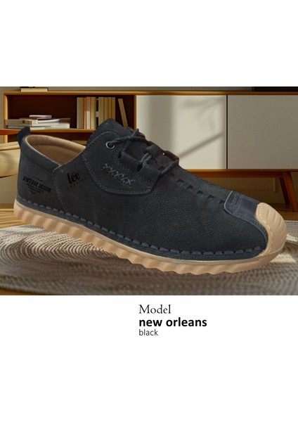 Ayakkabı Gerçek Manda Derisi Orjinal Kalıp Hafif Taban Bagcıklı Model