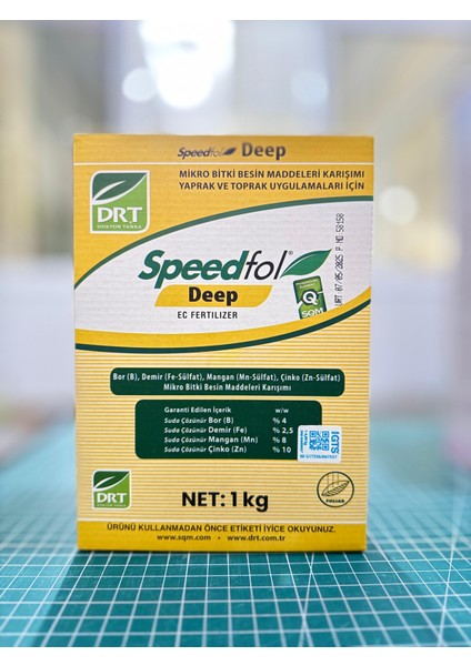 Speedfol Deep Bor-Demir-Mangan-Çinko Içeren Izelement Combi 1 kg