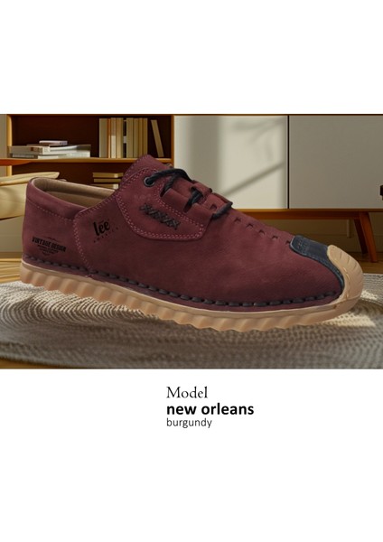 Ayakkabı Gerçek Manda Derisi Orjinal Kalıp Hafif Taban Bagcıklı Model