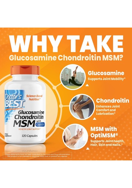 Glucosamine Chondroitin Msm With Optimsm Chloride Glukozamin Kondroitin Sodyum Potasyum 2kcl Kemik
