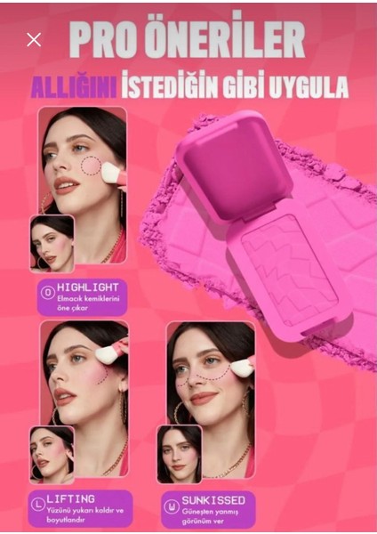 Bultermelt Blush Kremsi Pembe Pudra Allık - 01 My Butta Half fırsatları