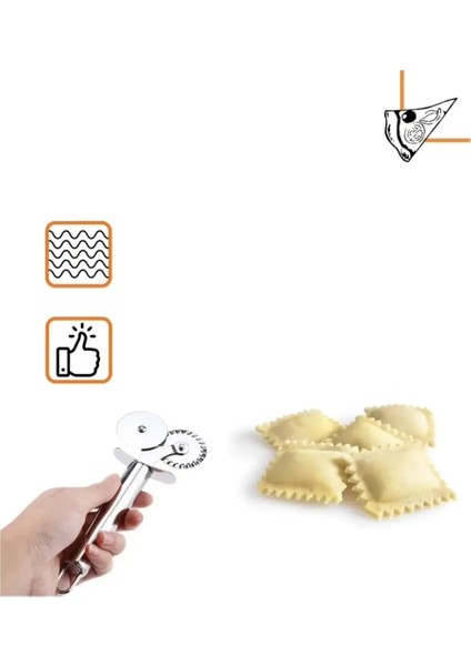 Pizza Kesici Profesyonel Çelik Hamur Ravioli Kesici 721987 modelleri