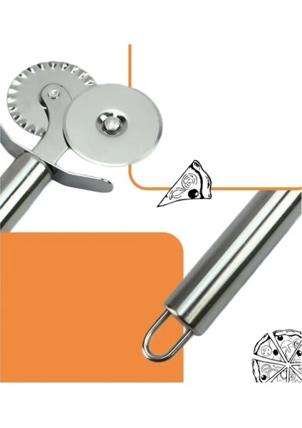 Pizza Kesici Profesyonel Çelik Hamur Ravioli Kesici 721987 fırsatları