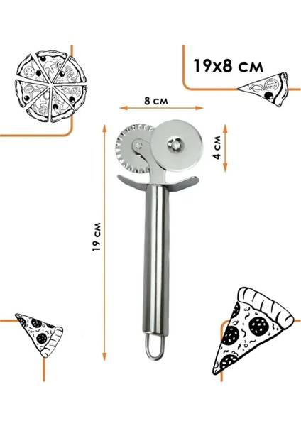 Pizza Kesici Profesyonel Çelik Hamur Ravioli Kesici 721987 indirimleri