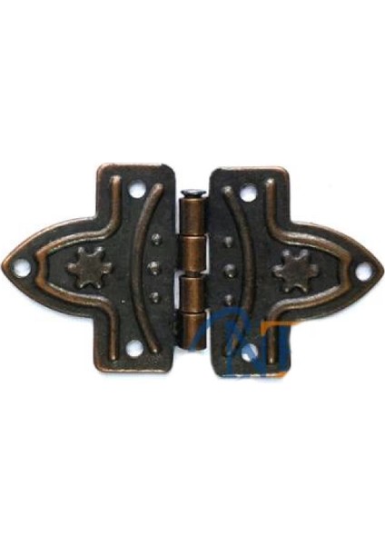 Yonca Menteşe - Küçük 18X31 Mm, Antik, 1 Adet