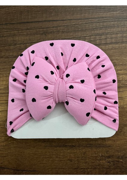 1 Adet Yenidoğan Kız Erkek Bebek Bone Bebek Bandana Şapka Başlık Fiyonklu Kurdeleli Saç Bandı Toka