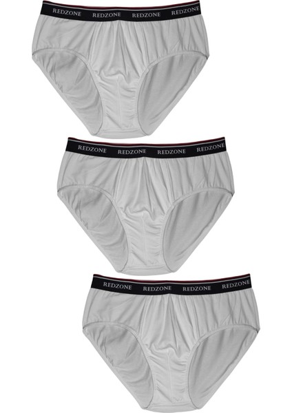 3'lü Paket Erkek Büyük Beden 105-180 Kilo Arası Için Uygun Rahat Kalıp Redzone Likralı Slip