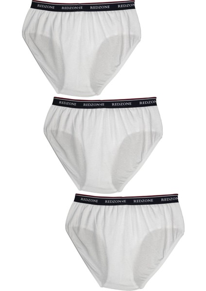 3'lü Paket Erkek Büyük Beden 105-180 Kilo Arası Için Uygun Rahat Kalıp Redzone Likralı Slip