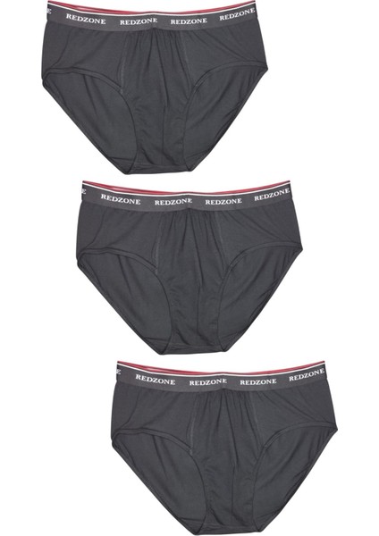 3'lü Paket Erkek Büyük Beden 105-180 Kilo Arası Için Uygun Rahat Kalıp Redzone Likralı Slip