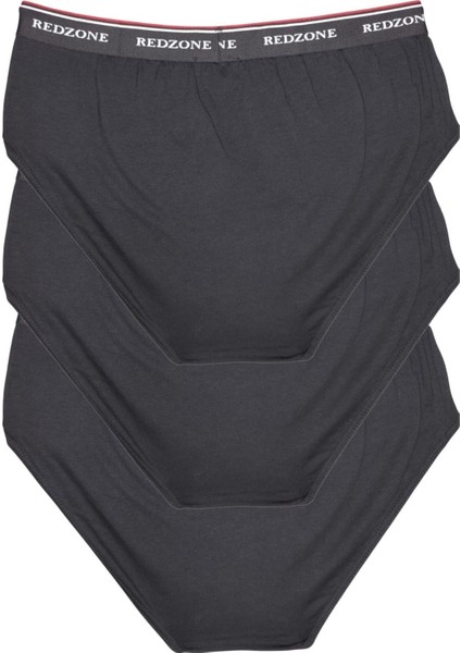 3'lü Paket Erkek Büyük Beden 105-180 Kilo Arası Için Uygun Rahat Kalıp Redzone Likralı Slip