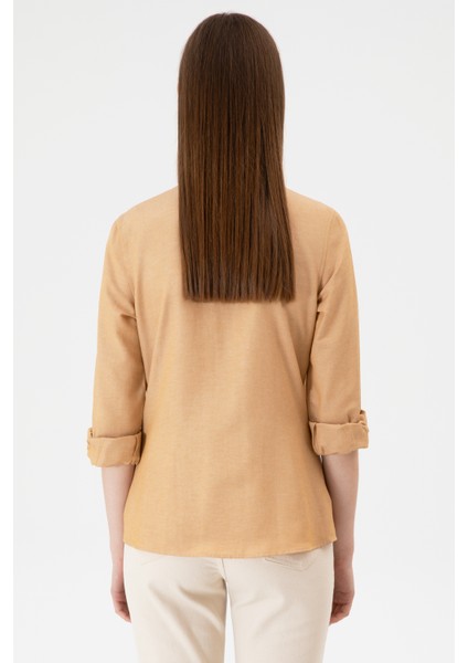 Kadın Camel Gömlek Basic 50316711-VR015 indirimleri