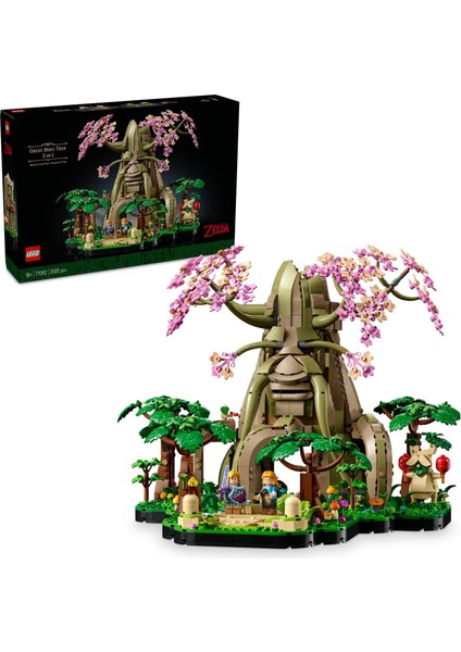 The Legend Of Zelda Great Deku Tree 2 V 1 Arada 77092 - Yetişkinler Için Yapım Seti, Özel Günler Için Eğlenceli Bir Hediye Seçeneği (2500 Parça)