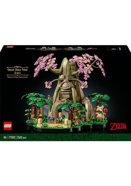The Legend Of Zelda Great Deku Tree 2 V 1 Arada 77092 - Yetişkinler Için Yapım Seti, Özel Günler Için Eğlenceli Bir Hediye Seçeneği (2500 Parça) fiyatları