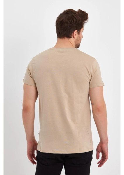 Erkek Compact Penye Sıfır Yaka T-Shirt fırsatları