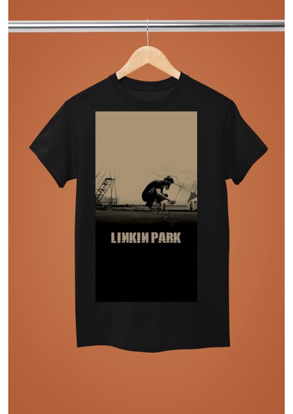 Lınkın Park Baskılı Pamuklu Kısa Kollu Regular Kalıp Rock Tshırt