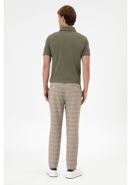 Erkek Koyu Haki Pantolon (Kanvas-Chino) 50300438-VR111 fırsatları