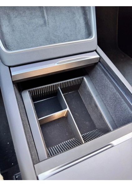 Tesla Model Y Juniper Orta Konsol Düzenleyici – Araca Birebir Uyumlu Organizer indirimleri