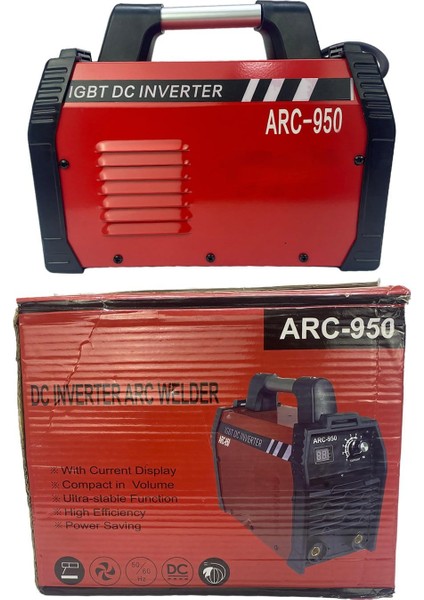 Arc 950 Dc Inverter Dijital Kaynak Makinesi (Kırmızı) EEA408