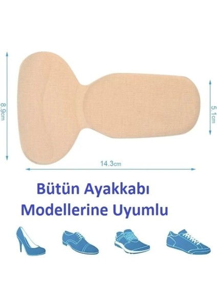 1 Çift Ten Ortopedik Tabanlık Pedi