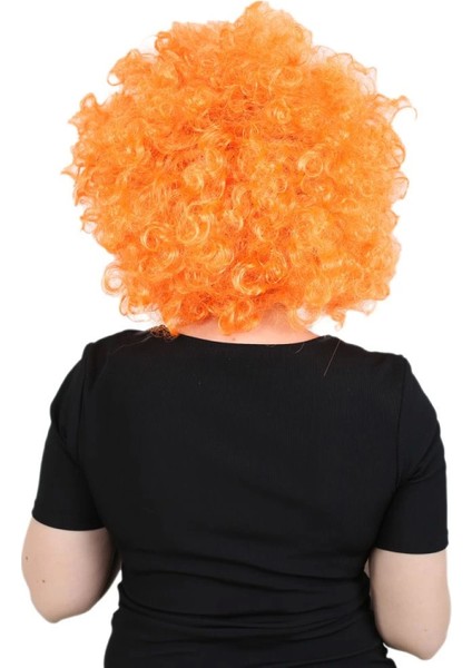 Animasyon Parti ve Palyaço Peruğu - Turuncu fırsatları