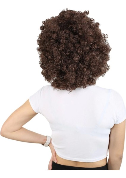 Animasyon Parti ve Palyaço Peruğu - Kahverengi fırsatları