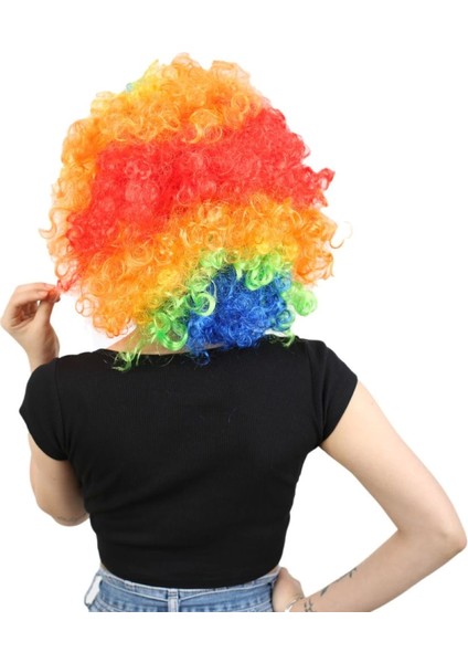 Animasyon Parti ve Palyaço Peruğu - Renkli fırsatları