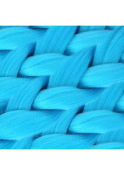 Sentetik Örgülük Saç 100 gr - Turkuaz modelleri