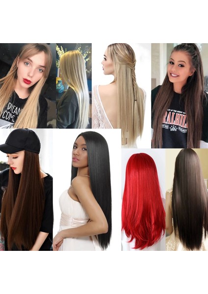 Fiber Sentetik Düz 8 Parça Çıt Çıt - Kumral modelleri