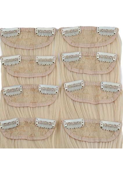 Fiber Sentetik Düz 8 Parça Çıt Çıt - Platin fiyatları