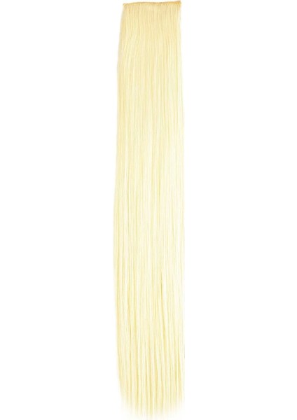 Fiber Sentetik Düz 8 Parça Çıt Çıt - Açık Platin